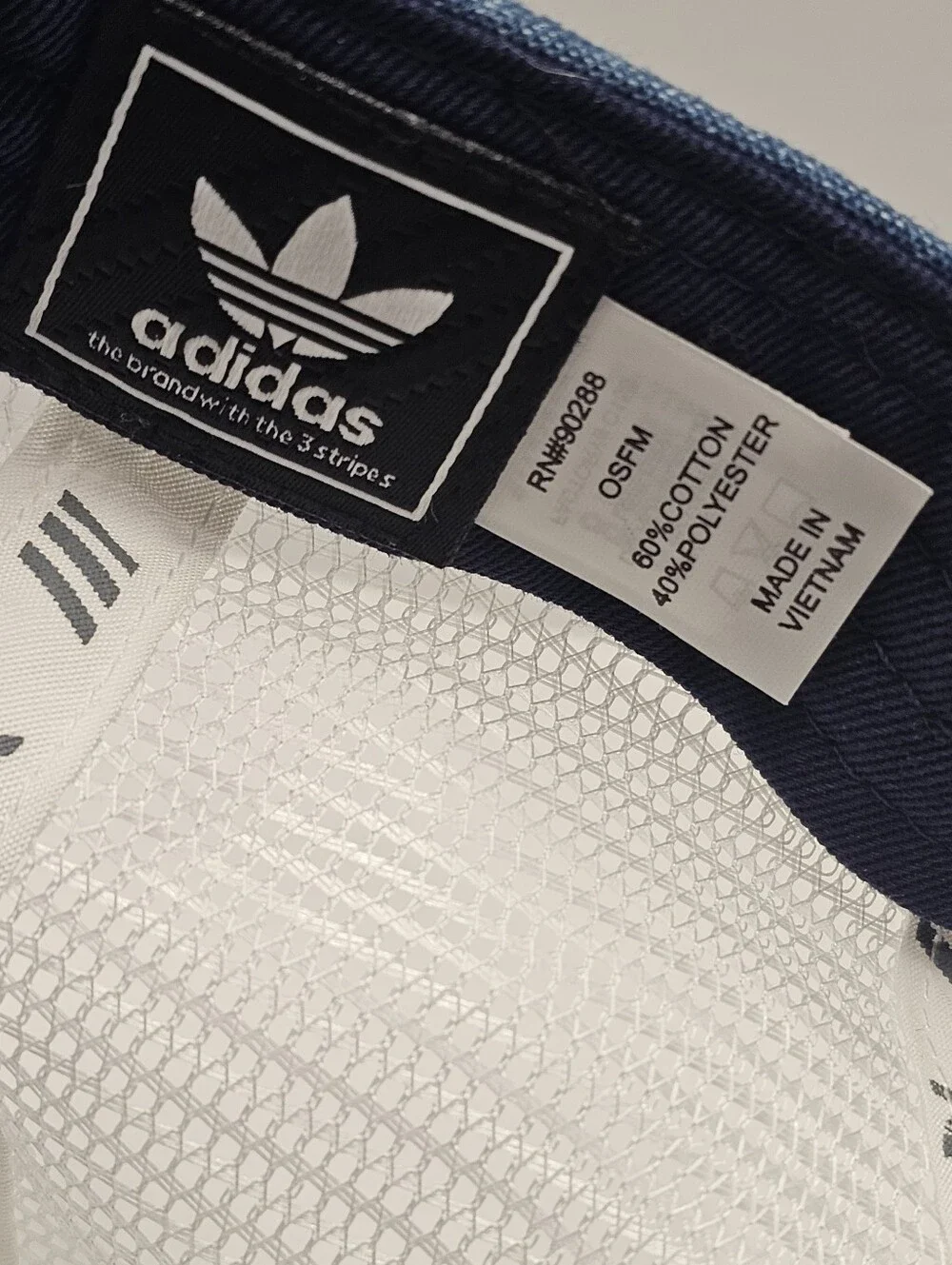 Adidas Originals Patch Denim Snapback Trucker Cap